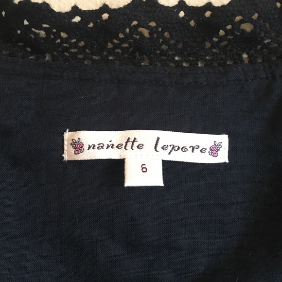 Nanette Lepore Floral Embroidered Dress 6 - Picture 4 of 8